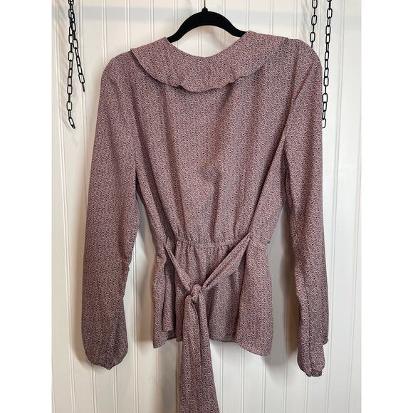 Max Studio & Lucy Paris Sleeveless Top & Pink Polka Dot Blouse Bundle Size L - Picture 4 of 12